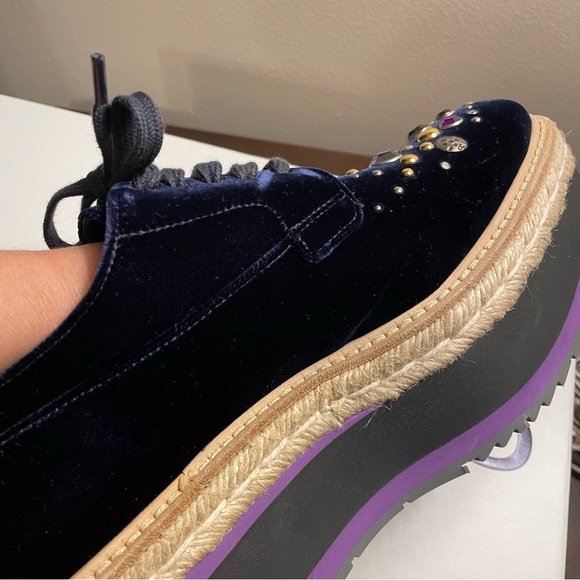 PRADA NEW!! Oxford platform derby 38.5 - Picture 8 of 9